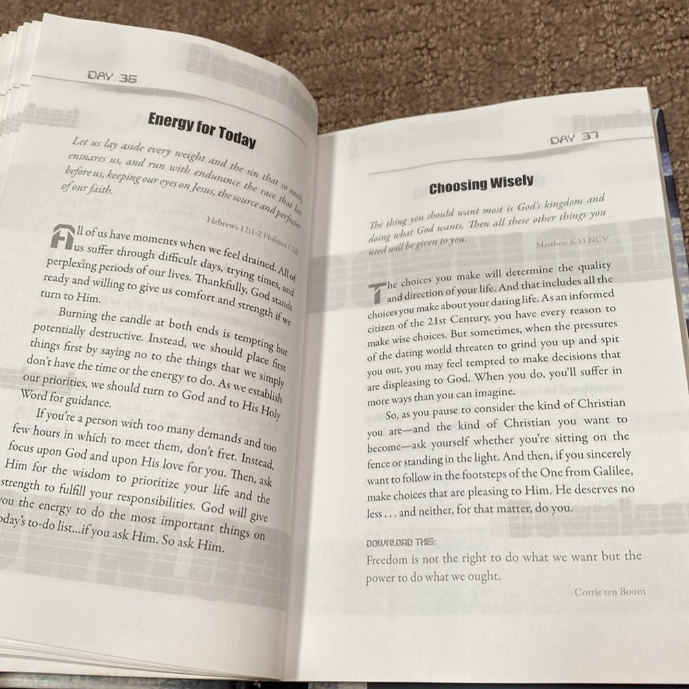 3/$20. Devotional Book - Picture 4 of 9